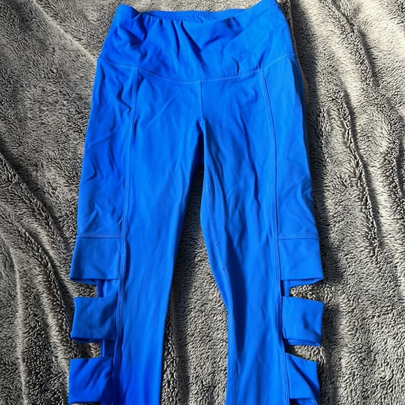 Cyan Blue Yoga Legging’s - Picture 4 of 4